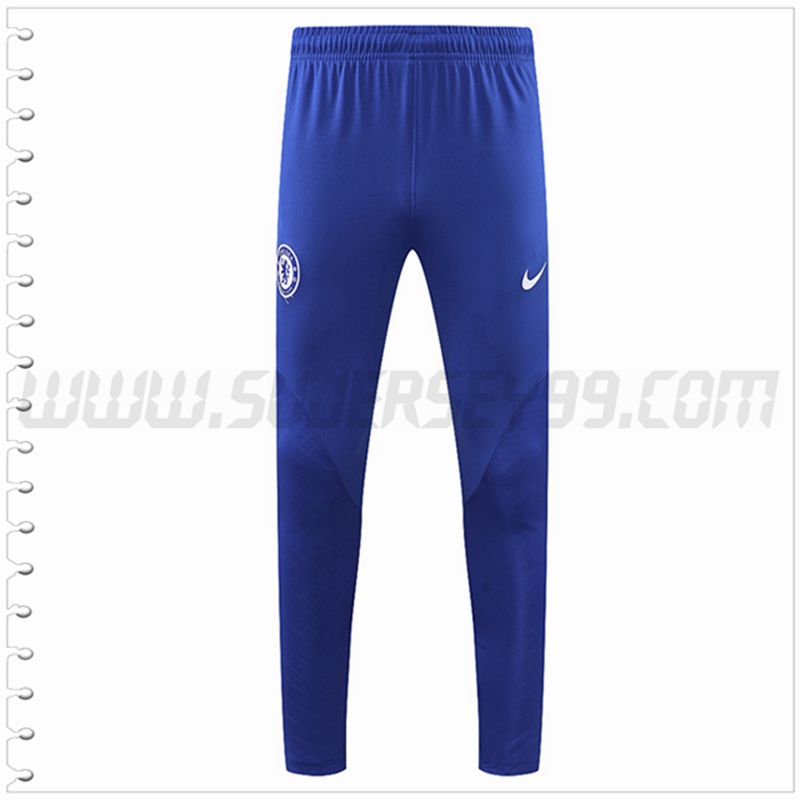 Pantalones Entrenamiento FC Chelsea Azul 2022 2023 -02