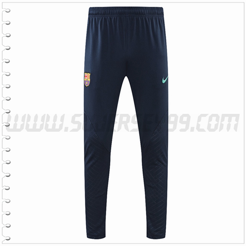 Pantalones Entrenamiento FC Barcelona Azul Marino 2022 2023