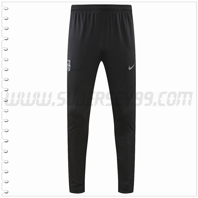 Pantalones Entrenamiento FC Barcelona Negro/Gris 2022 2023