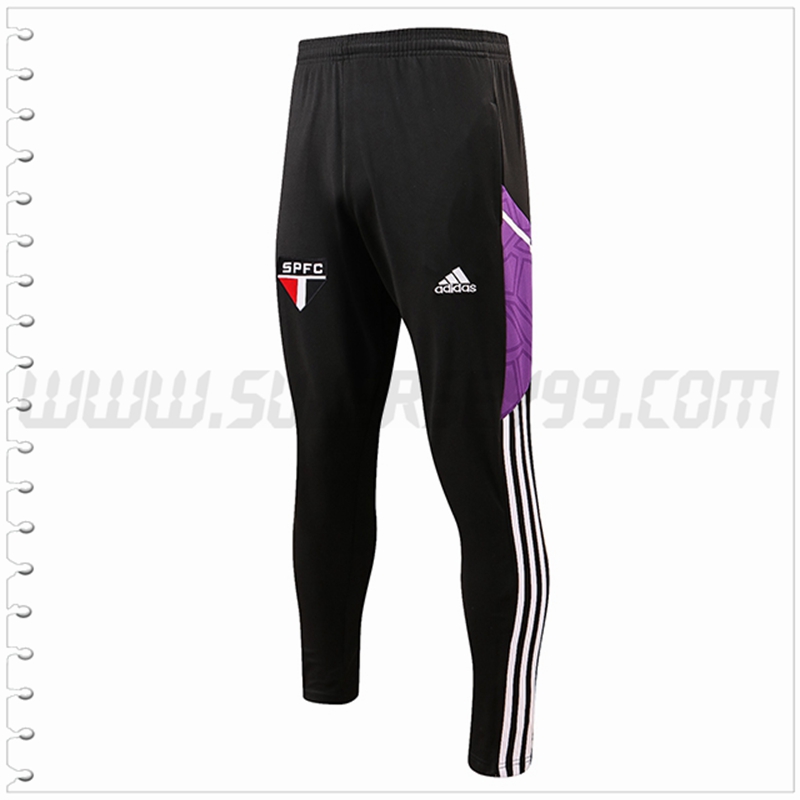 Pantalones Entrenamiento Sao Paulo FC Negro 2022 2023