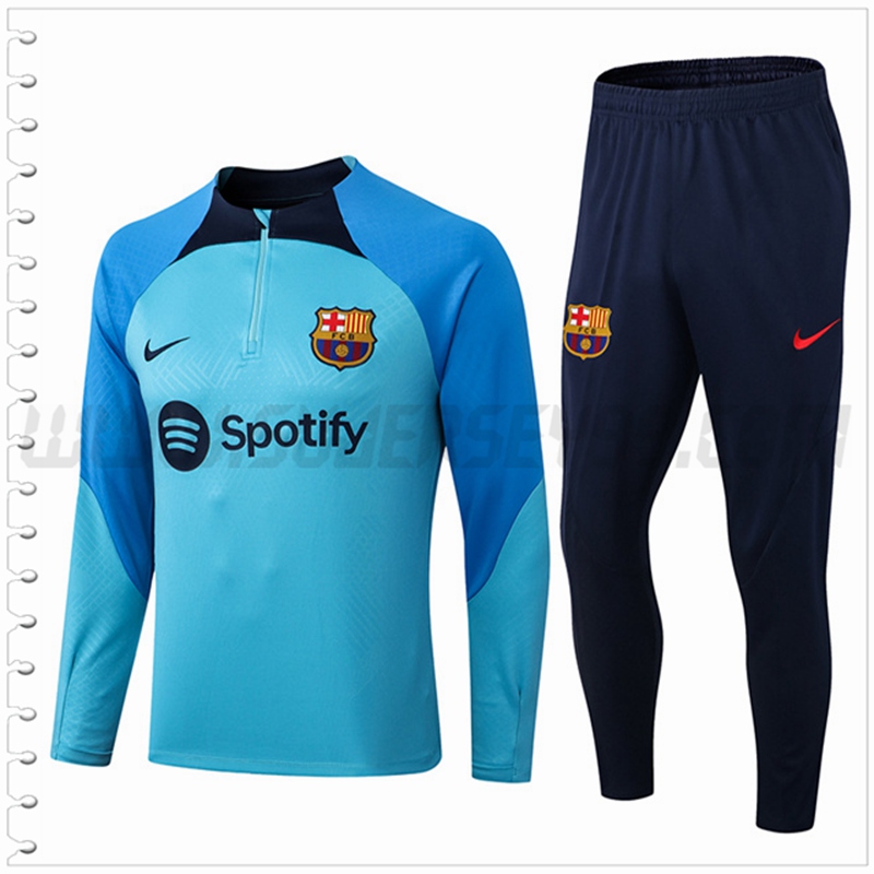 Chandal Futbol FC Barcelona Azul Clara 2022 2023