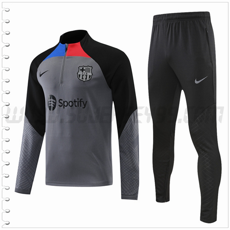 Chandal Futbol FC Barcelona Gris 2022 2023