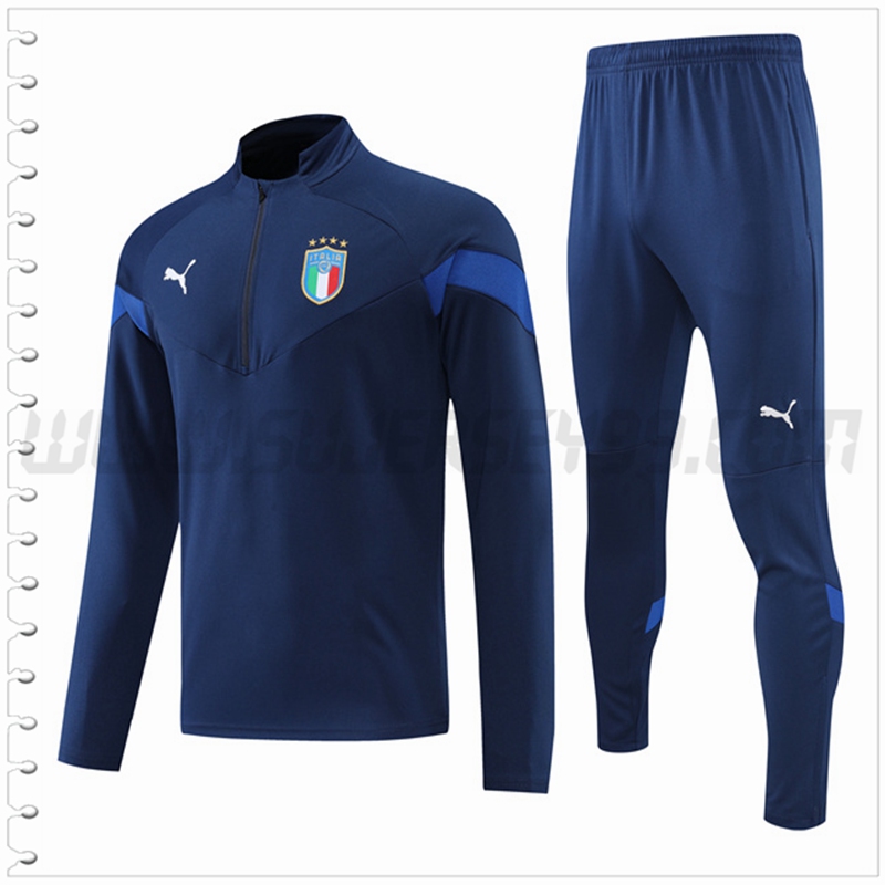 Chandal Futbol Italia Azul Marino 2022 2023