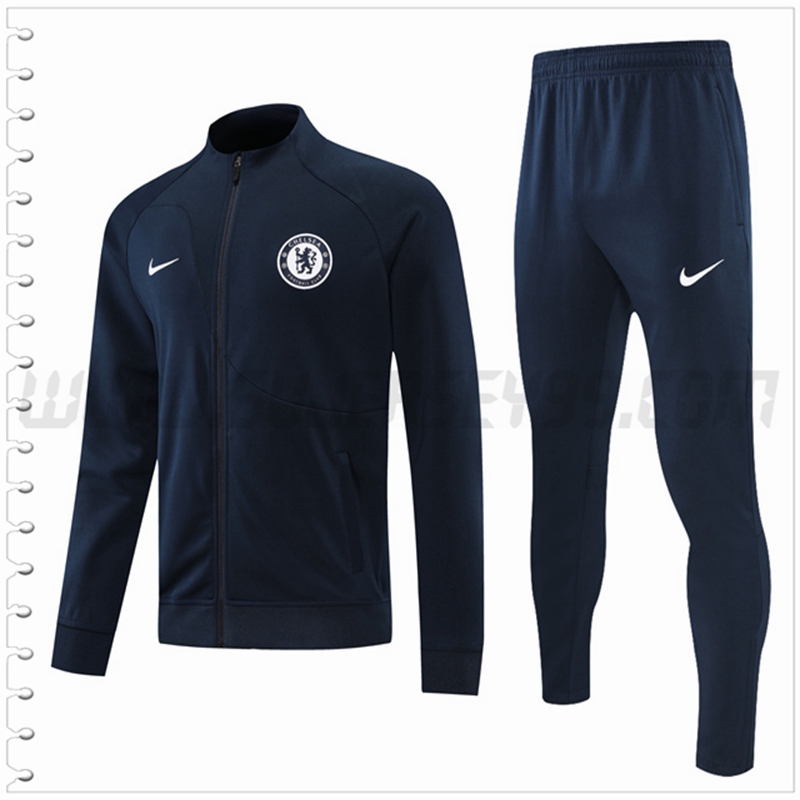 Chaqueta Chandal Futbol FC Chelsea Negro 2022 2023