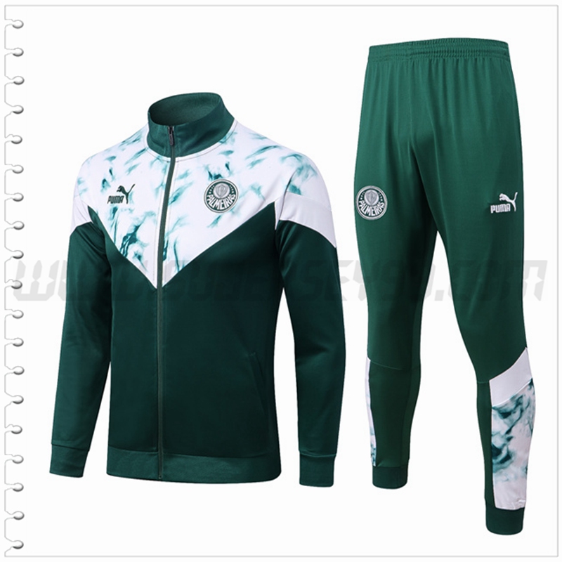 Chaqueta Chandal Futbol Palmeiras Verde 2022 2023