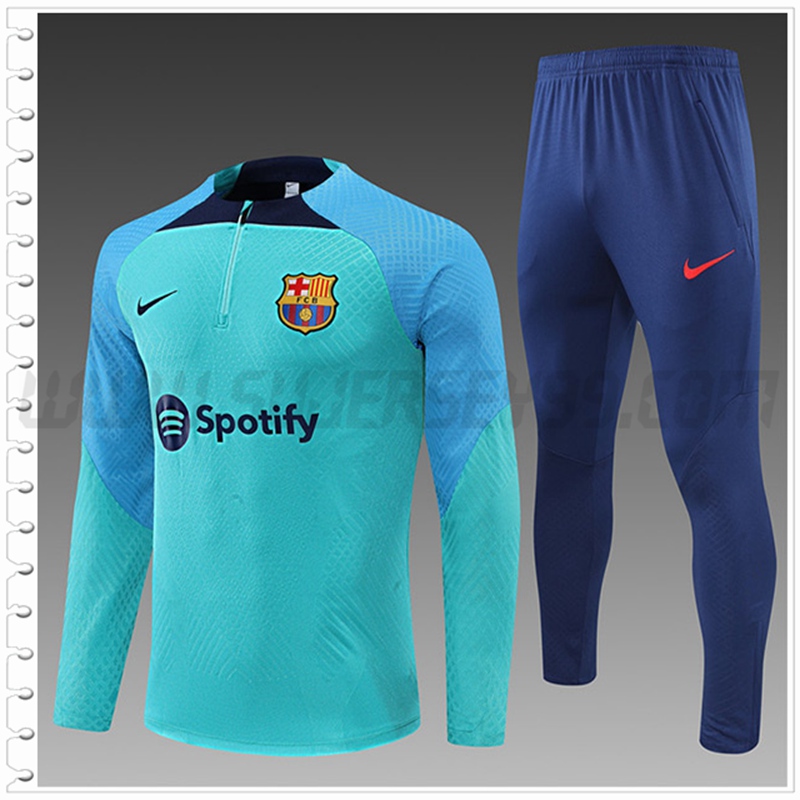 Chandal Futbol NIKE FC Barcelona Ninos Azul Clara 2022 2023