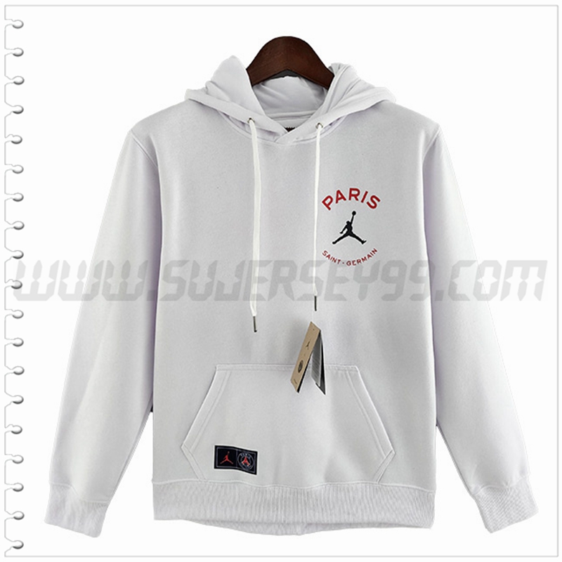 Sudadera con Capucha Jordan PSG Blanco 2022 2023