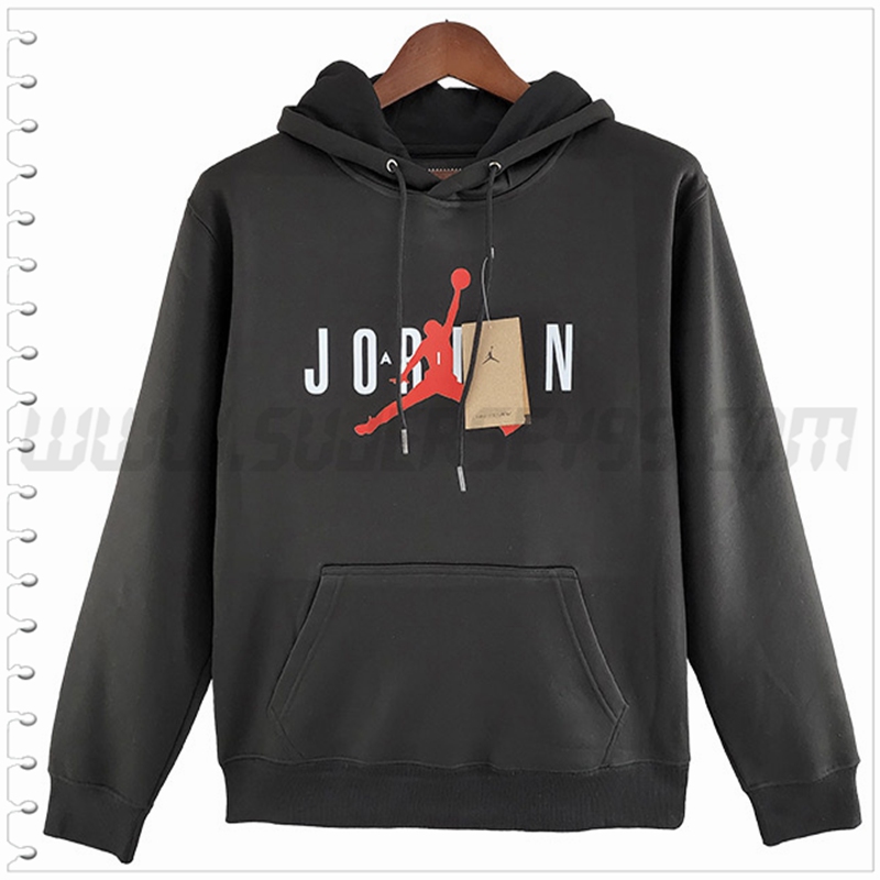 Sudadera con Capucha Jordan PSG Negro 2022 2023 -02