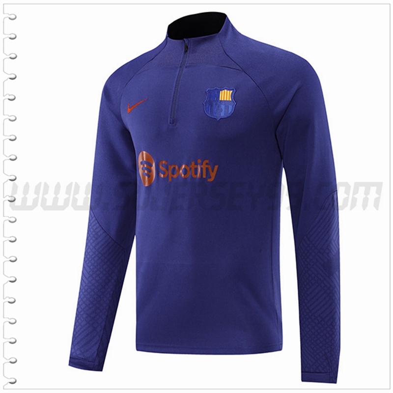 Sudadera Entrenamiento FC Barcelona Púrpura 2022 2023