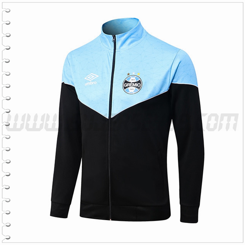 Chaqueta Futbol Gremio Azul/Negro 2022 2023