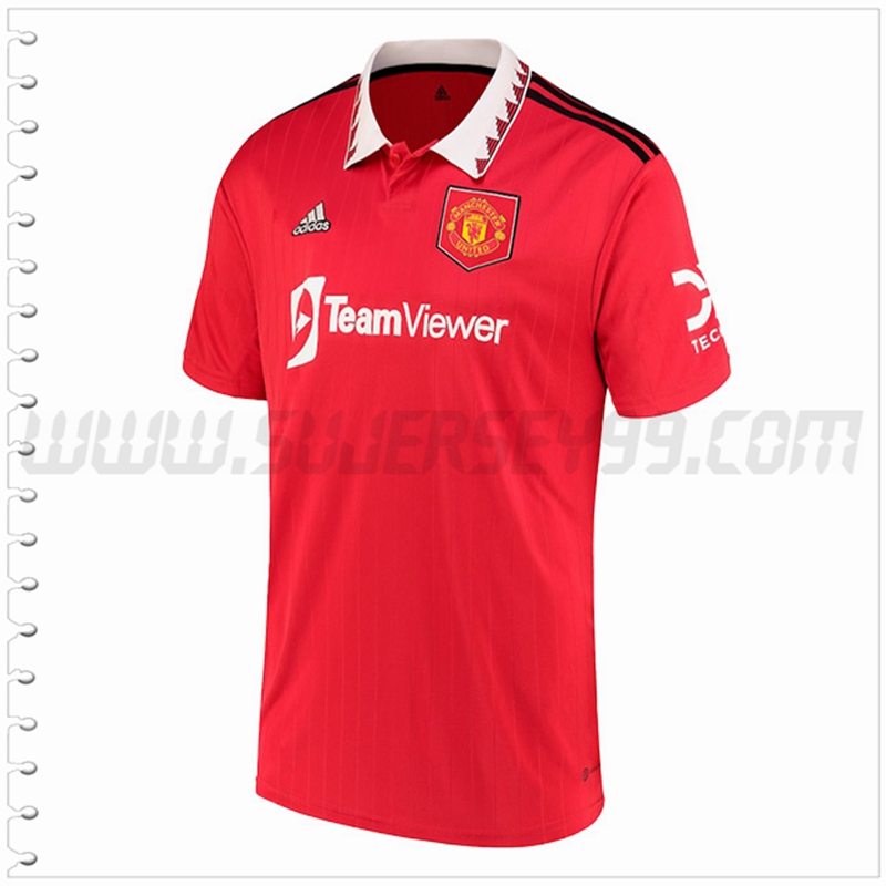 Primera Nuevo Camiseta Manchester United Rojo 2022 2023