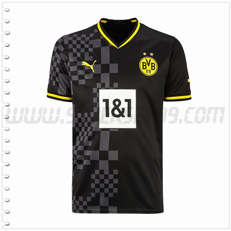 Segunda Nuevo Camiseta Dortmund BVB Negro 2022 2023