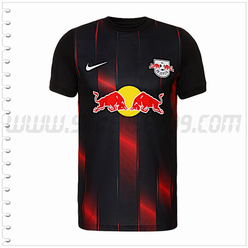 Tercera Nuevo Camiseta RB Leipzig Negro 2022 2023
