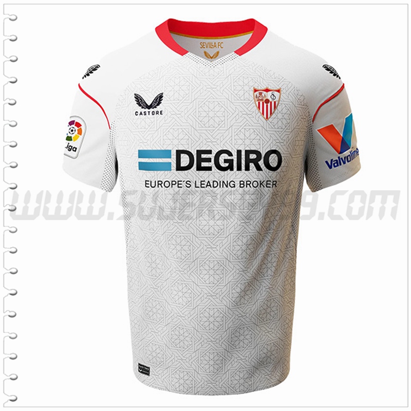 Primera Nuevo Camiseta Sevilla FC Blanco 2022 2023
