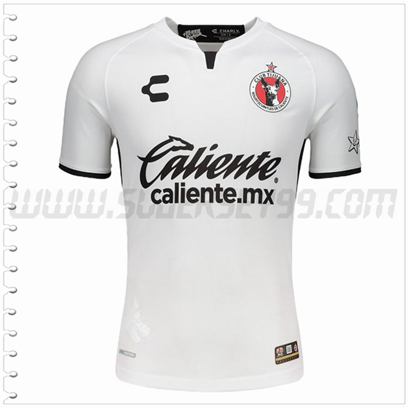 Segunda Nuevo Camiseta Tijuana Blanco 2022 2023