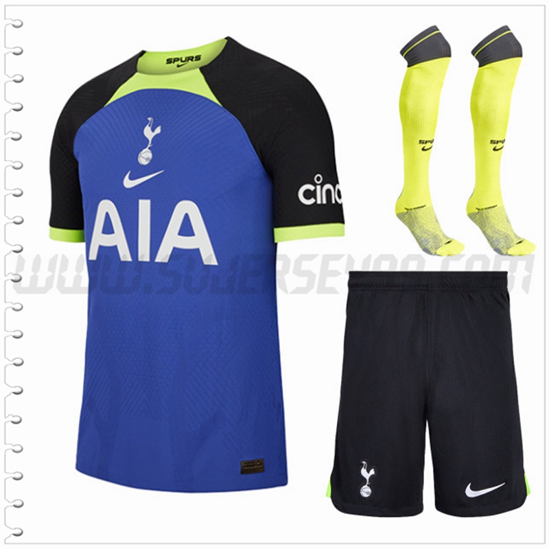 Segunda Equipacion del Tottenham Hotspurs (Pantalones + Calcetines) 2022 2023