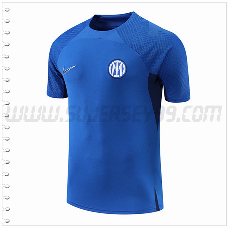 Camiseta Entrenamiento Inter Milan Azul 2022 2023