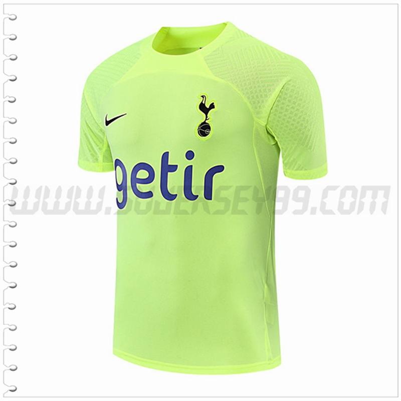 Camiseta Entrenamiento Tottenham Hotspur Verde 2022 2023