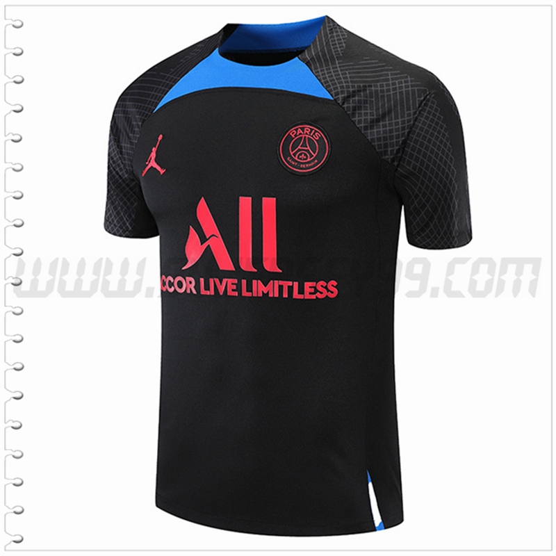 Camiseta Entrenamiento Jondan PSG Negro 2022 2023