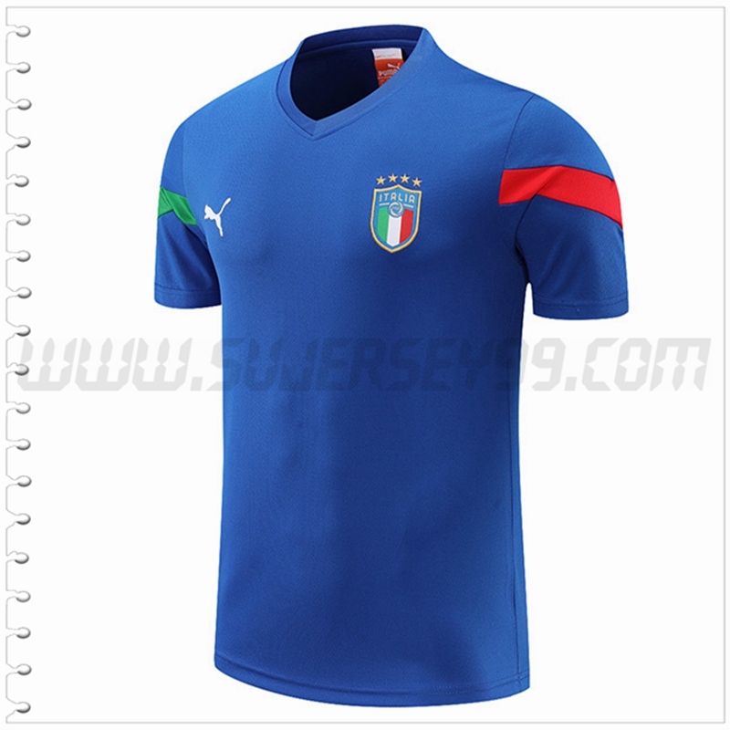 Camiseta Entrenamiento Italia Azul 2022 2023