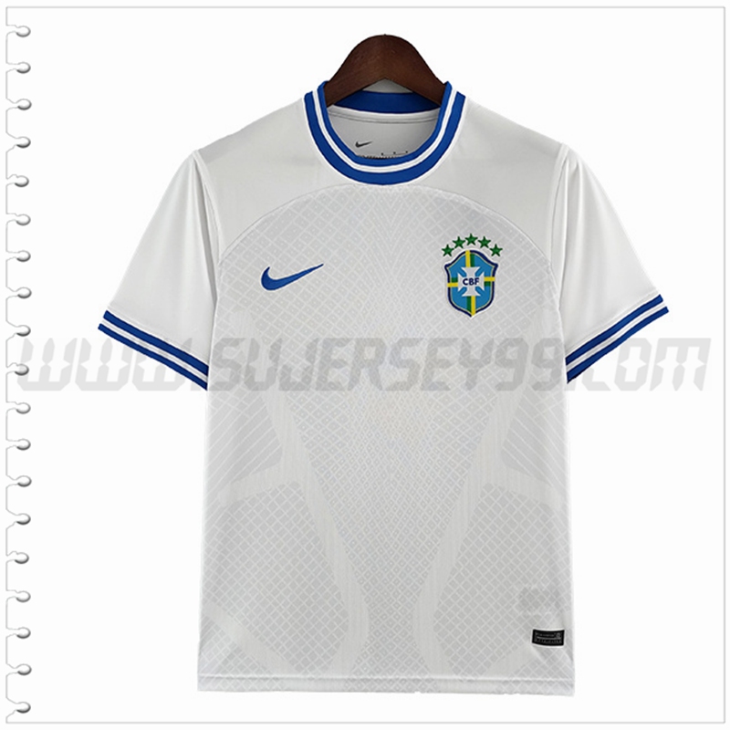 Camiseta Entrenamiento Brasil Blanco 2022 2023