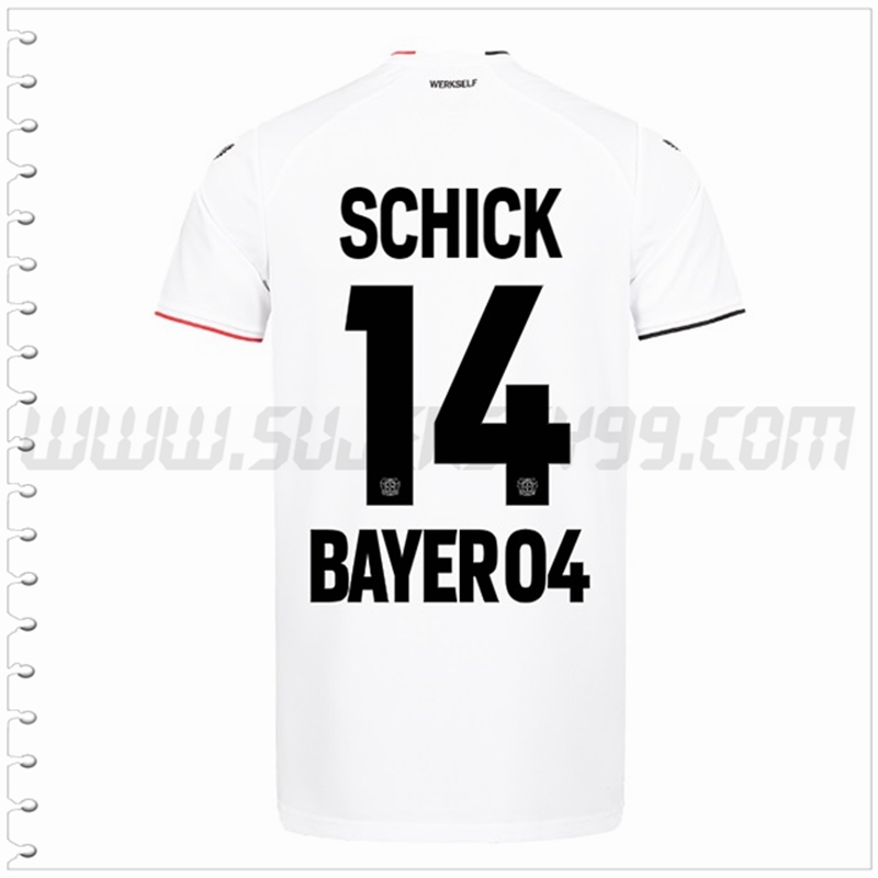 Tercera Camiseta Futbol Leverkusen SCHICK #14 2022 2023