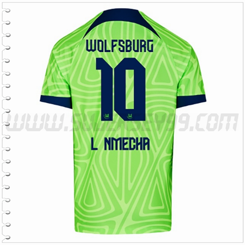 Primera Camiseta Futbol Vfl Wolfsburg L NMECHR #10 2022 2023