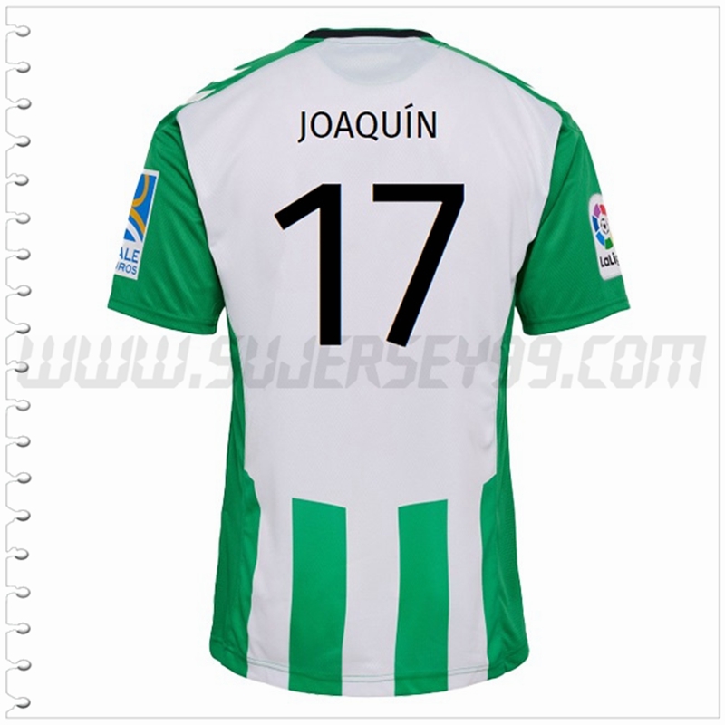 Primera Camiseta Futbol Real Betis JOAQUÍN #17 2022 2023