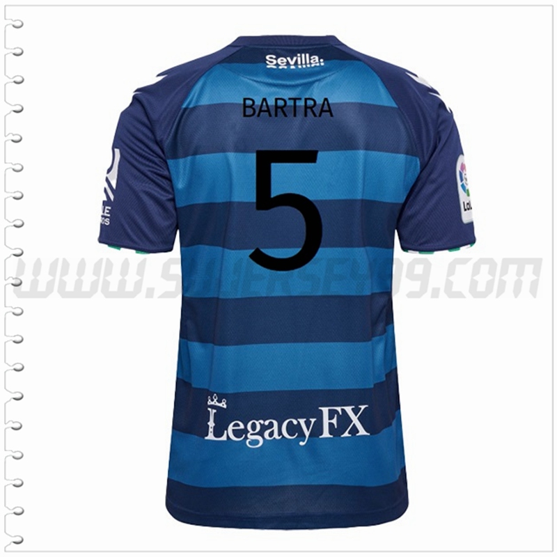 Segunda Camiseta Futbol Real Betis BARTRA #5 2022 2023