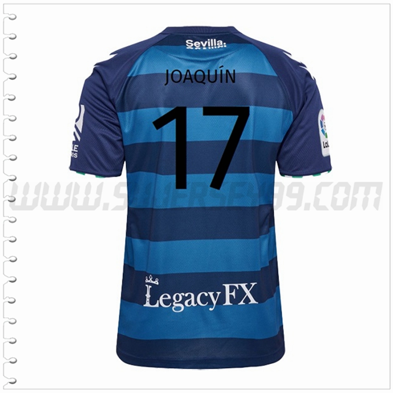 Segunda Camiseta Futbol Real Betis JOAQUÍN #17 2022 2023