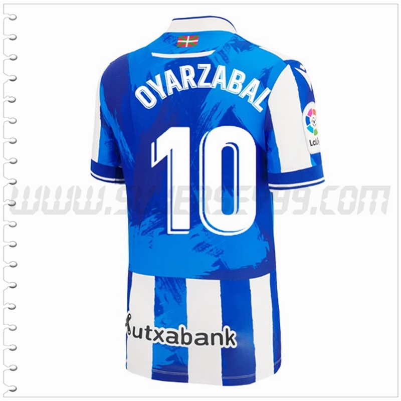 Primera Camiseta Futbol Real Sociedad OYARZABAL #10 2022 2023