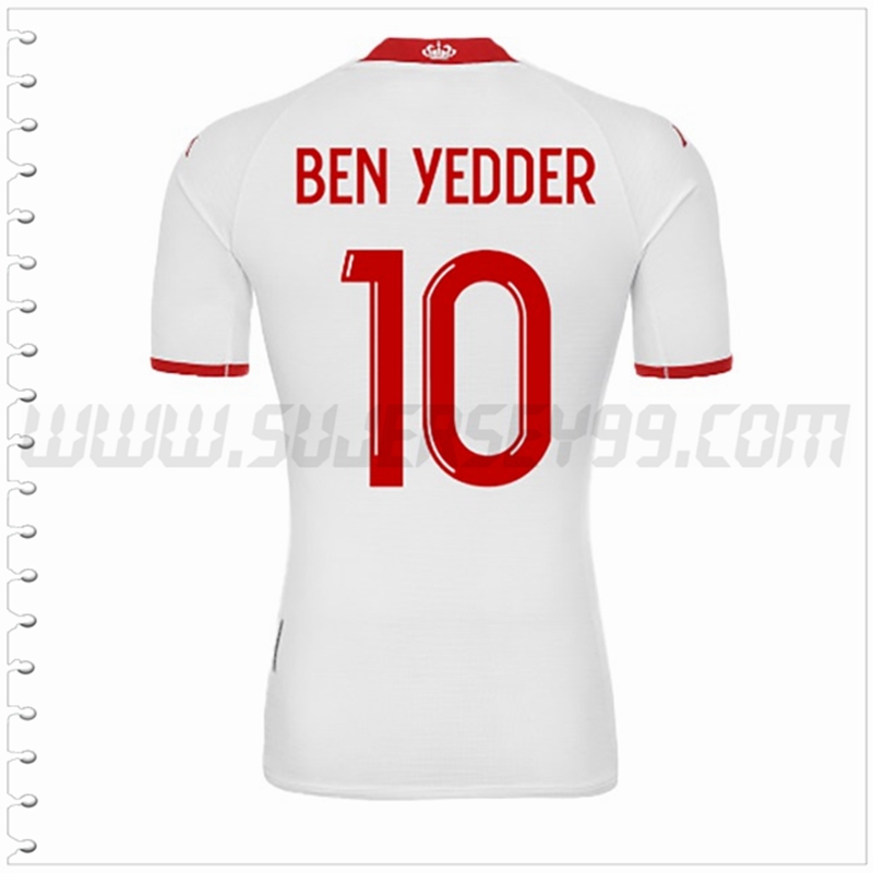 Primera Camiseta Futbol AS Monaco BEN YEDDER #10 2022 2023