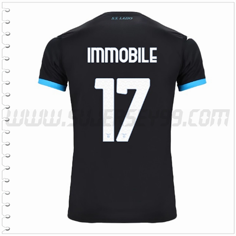 Segunda Camiseta Futbol SS Lazio IMMOBILE #17 2022 2023