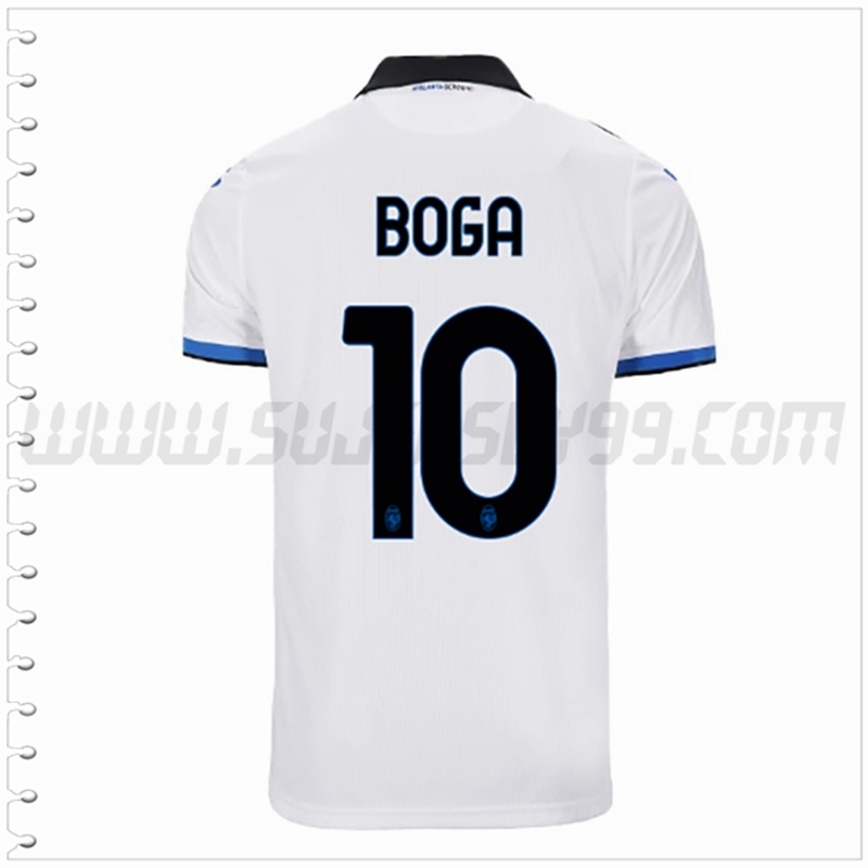Segunda Camiseta Futbol Atalanta BOGA #10 2022 2023