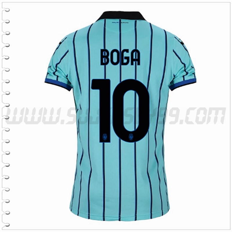 Tercera Camiseta Futbol Atalanta BOGA #10 2022 2023