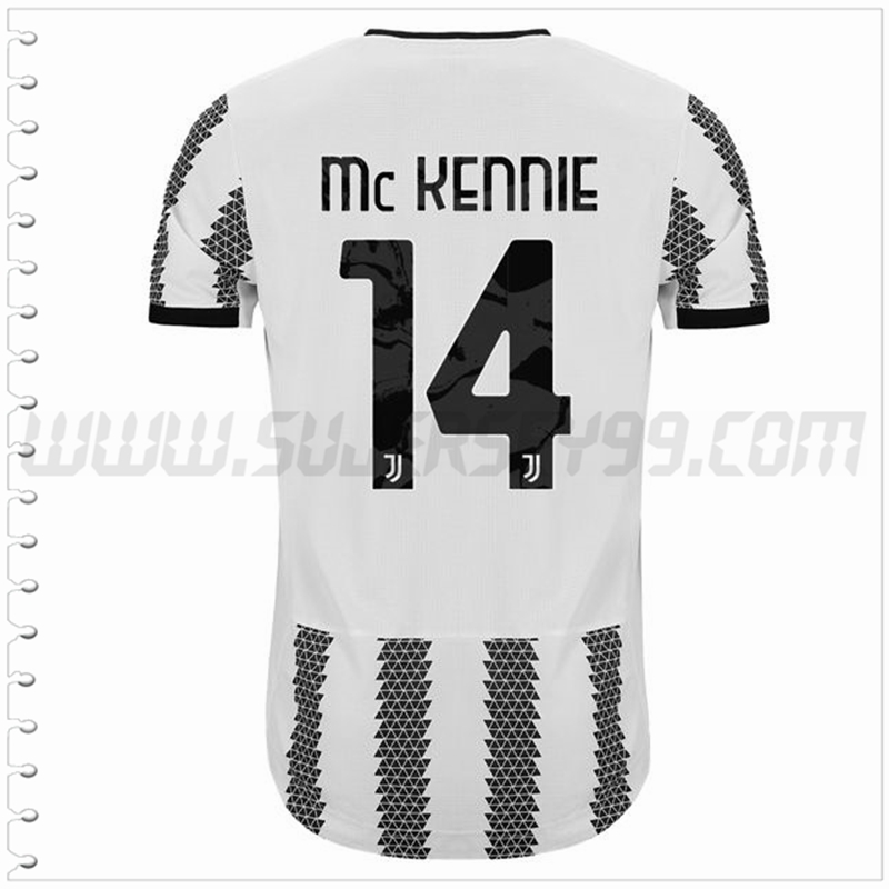 Primera Camiseta Futbol Juventus Mc KENNIE #14 2022 2023