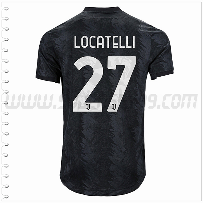 Segunda Camiseta Futbol Juventus LOCATELLI #27 2022 2023