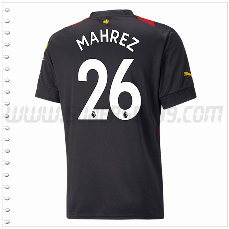 Segunda Camiseta Futbol Manchester City MAHREZ #26 2022 2023