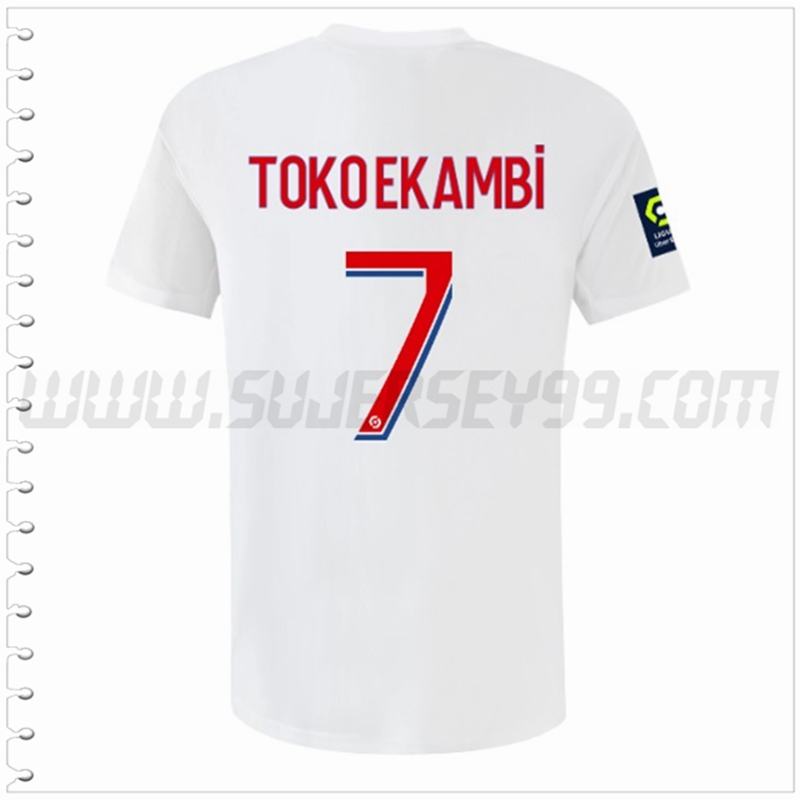 Primera Camiseta Futbol Lyon OL TOKOEKAMBI #7 2022 2023