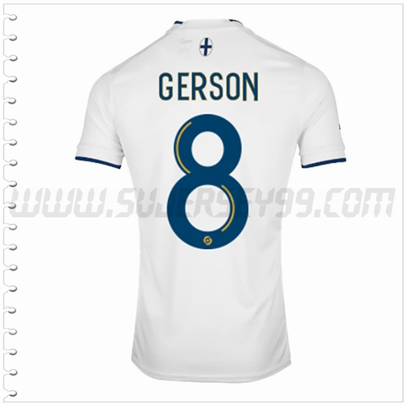 Primera Camiseta Futbol Marsella OM GERSON #8 2022 2023