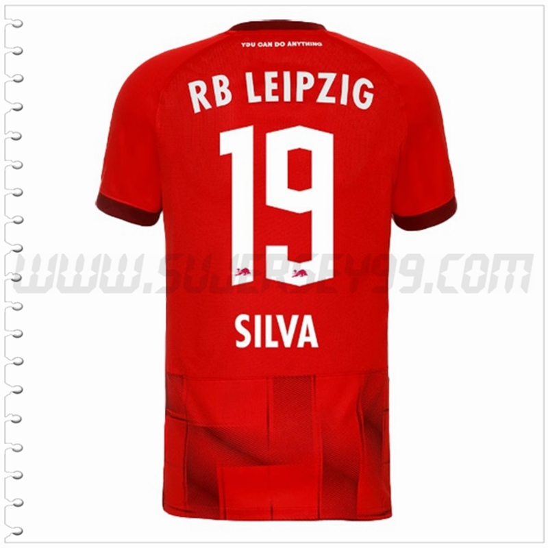 Segunda Camiseta Futbol RB Leipzig SILVA #19 2022 2023