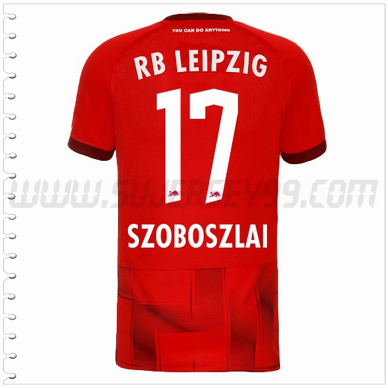 Segunda Camiseta Futbol RB Leipzig SZOBOSZLAI #17 2022 2023