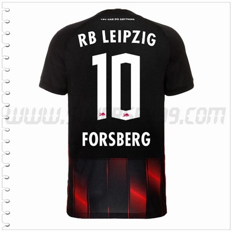 Tercera Camiseta Futbol RB Leipzig FORSBERG #10 2022 2023