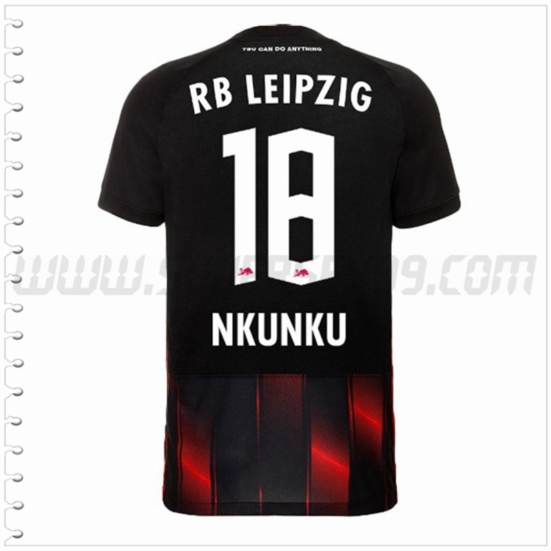 Tercera Camiseta Futbol RB Leipzig NKUNKU #18 2022 2023
