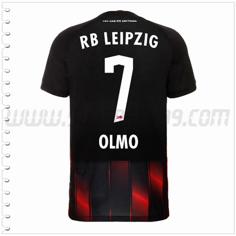 Tercera Camiseta Futbol RB Leipzig OLMO #7 2022 2023