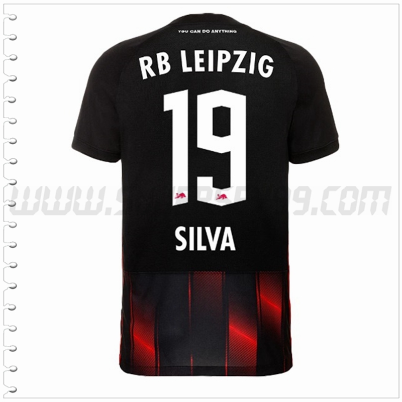 Tercera Camiseta Futbol RB Leipzig SILVA #19 2022 2023