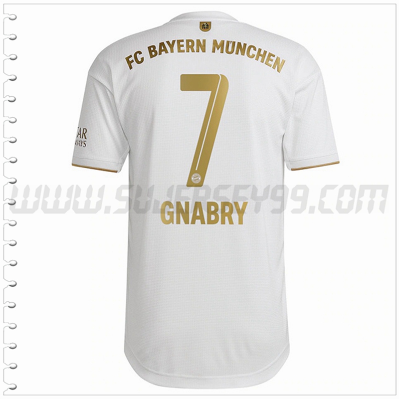 Segunda Camiseta Futbol Bayern Munich GNABRY #7 2022 2023