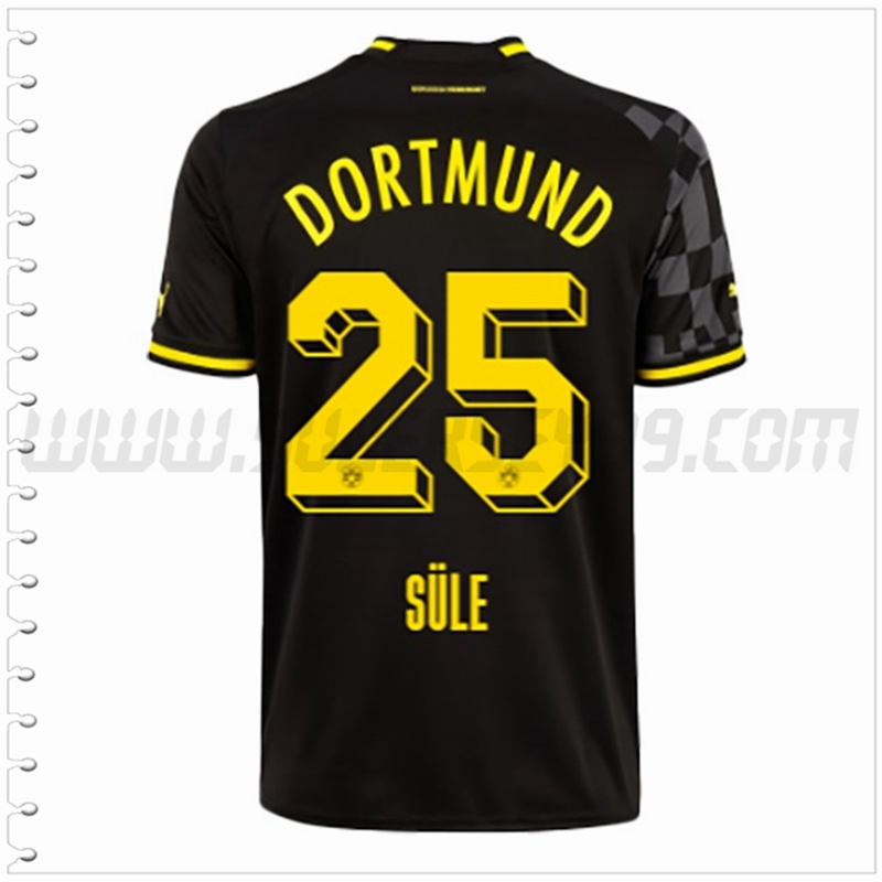 Segunda Camiseta Futbol Dortmund BVB SÜLE #25 2022 2023