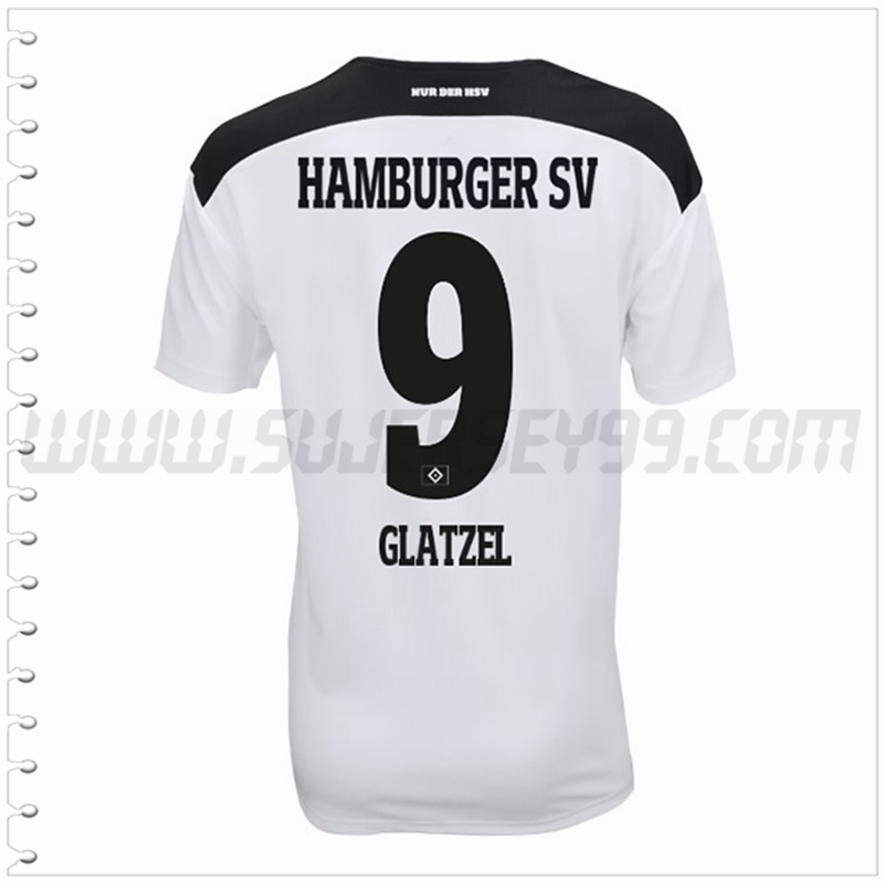 Primera Camiseta Futbol HSV Hamburg GLATZEL #9 2022 2023
