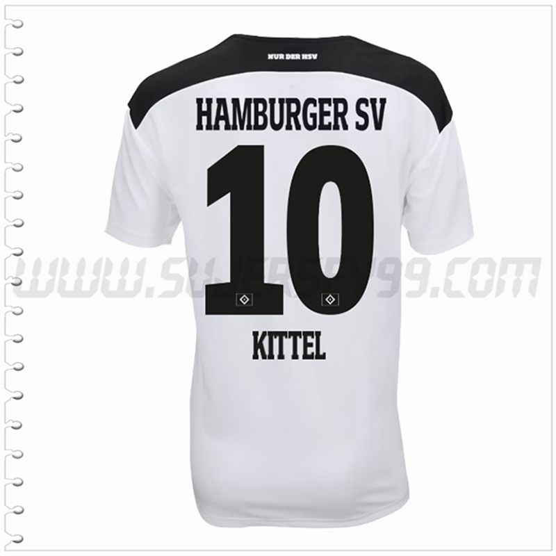 Primera Camiseta Futbol HSV Hamburg KITTEL #10 2022 2023